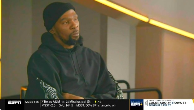  還打多久退役？KD：目前無法預(yù)測終點 可能會發(fā)生也可能不會