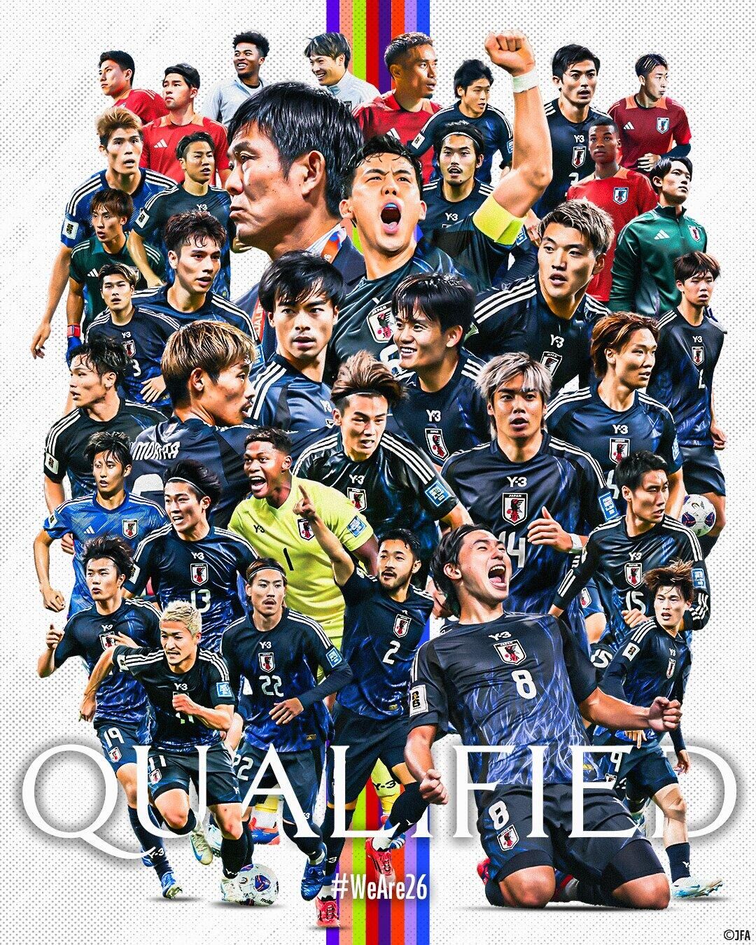  斷層領(lǐng)先！日本7輪6勝1平提前晉級(jí)世界杯，全球除東道主外首隊(duì)！