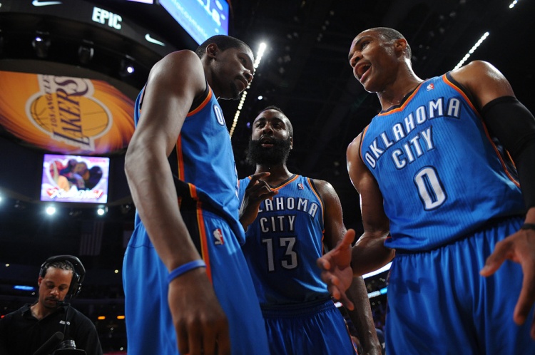  雷霆三少得分全部進入歷史前20！他們是NBA歷史最大的如果嗎？