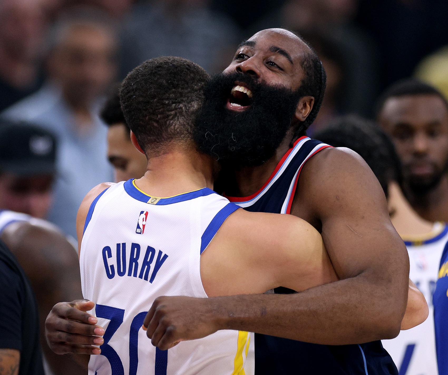  諸神黃昏！庫里哈登先后50+ NBA歷史首次兩名35歲以上球員轟50+！
